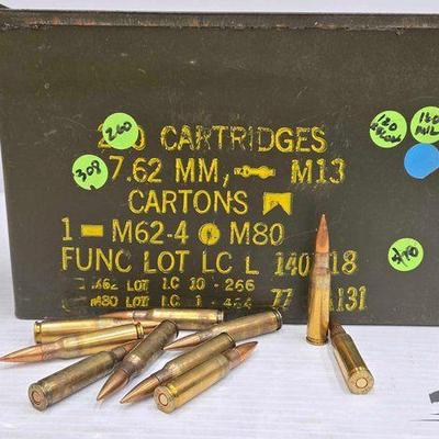 #1326 • Over (40) Rounds of 7.62 WRA 68 Ammo
