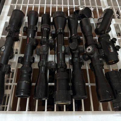 #2622 • (9) Rifle Scopes
