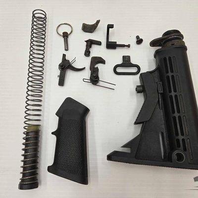 #1714 • Gun Grips, Spring, Triggers, Pin and Screw
