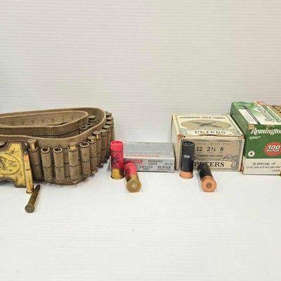 #1414 • (226) Rounds Of Ammo & Ammo Belt
