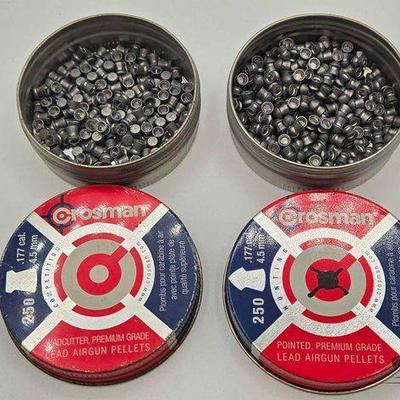 #1252 • (2) Cans of Crosman Pellets
