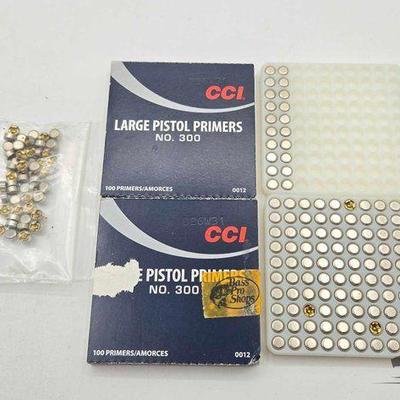 #1752 • Over 120 Large Pistol Primers
