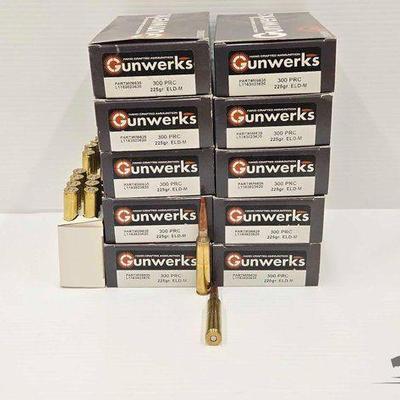 #701 • (197) Rounds of Gunwerks 300 PRC
