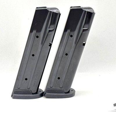 #221 • (2) Sig Sauer 17rd 9mm Magazines

