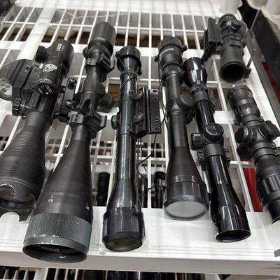 #2616 • (7) Rifle Scopes
