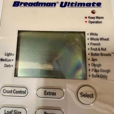 Breadman Ultimate bread maker 
