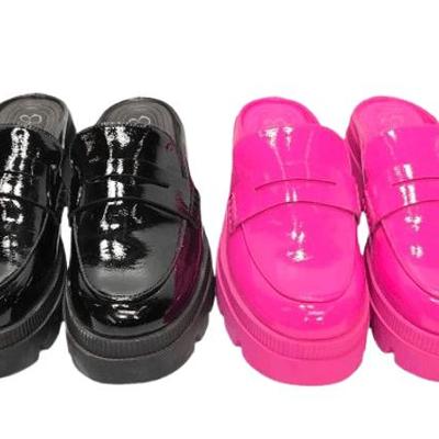 #2066 • NEW!!! (2) Jessica Simpson Uma Platform Penny Loafer Mules
