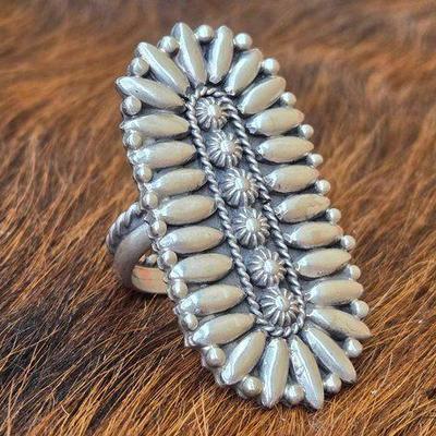 #1360 • Native American Sterling Silver Earrings

