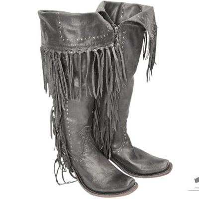 #2005 • Liberty Black Brianna Fringe Boots
