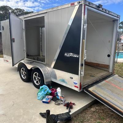 Presale Item! 16ft Enclosed Hauler, dual axle, triple door, winch, Bring Offers!
