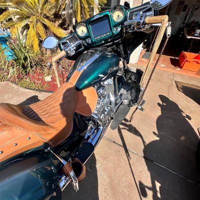 Presale Item! Bring offers! 2018 Indian Roadmaster 111, very low miles, custom hand paint