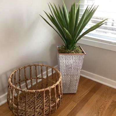 $28 plant decor, SOLD $30 basket