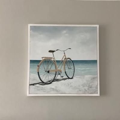 SOLD- $28 bike art 27"H 28"L