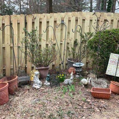 Garden d cor and planters