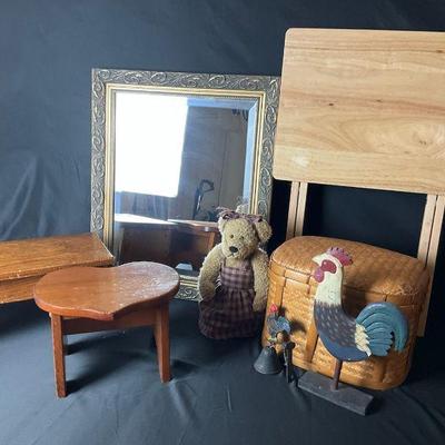 Rustic home decor furniture lot