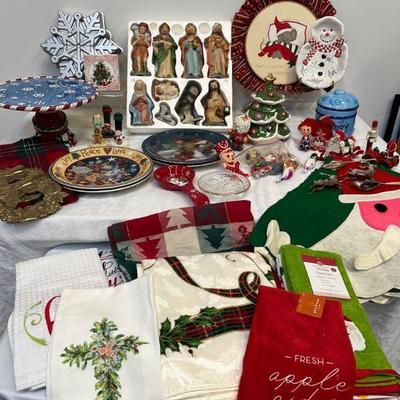 Vintage christmas kitchen