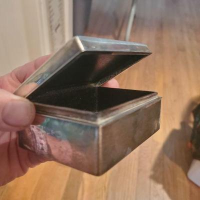 sterling silver vintage cigarette case