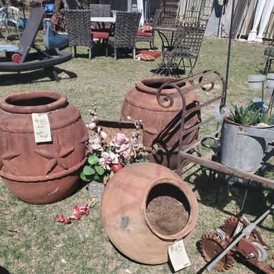 terra cotta outdoor pots 
