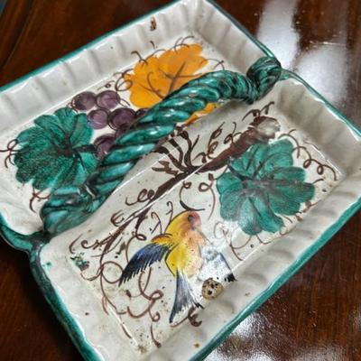 Italian handled tray 