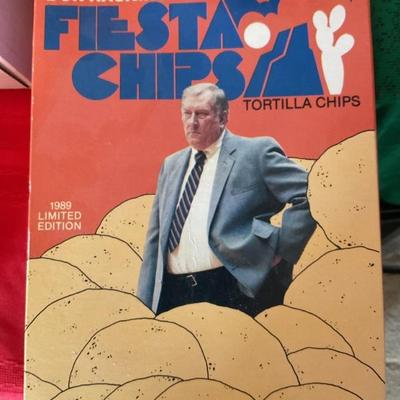 Vintage Fiesta Chips featuring Don Haskins