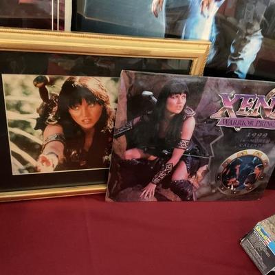 Xena picture and calendar 