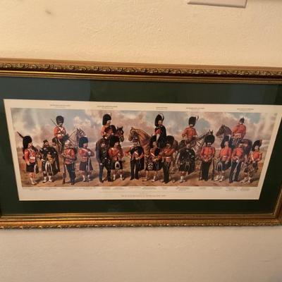 The Scottish Regiments-British Army 1895- 15x29