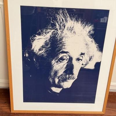 Einstein artwork-32x37