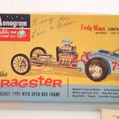Dragster model kit