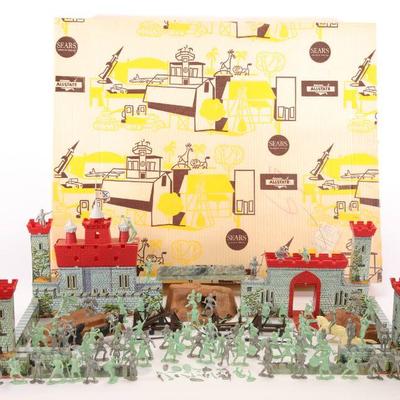 Sears Vikings & Medieval Knights Deluxe play set