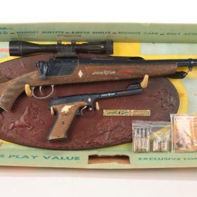 Johnny Eagle Topper Magumba toy set w. projectiles