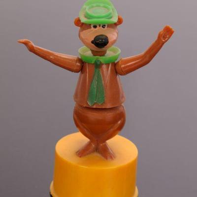 Yogi bear push puppet