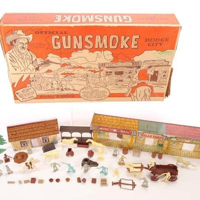 Gunsmoke Marx play set