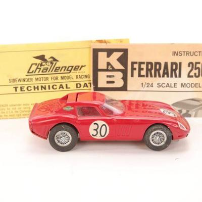 K&B Ferrari 250 large scale slot car 