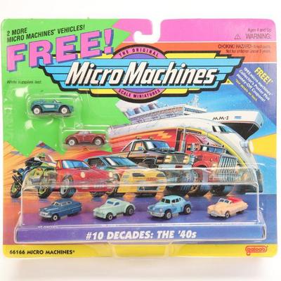 Micro machines mini cars set