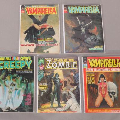 1970s Pulp Horror Magazines