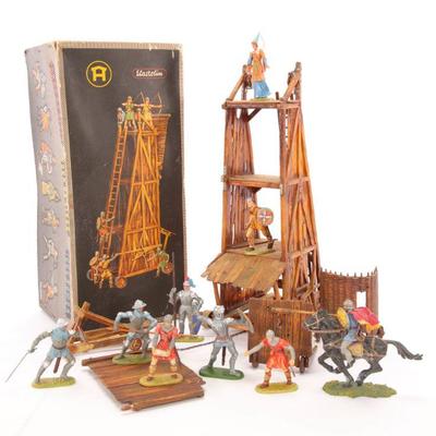 Siege Tower Medieval knights Play set