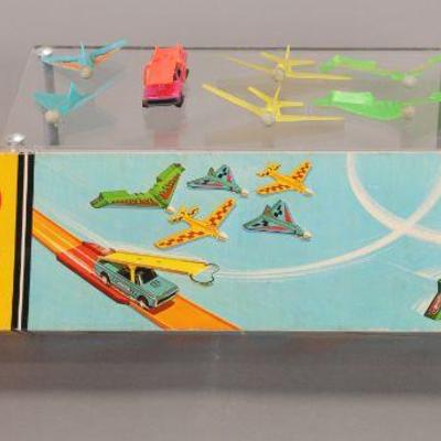 Hot Wheels Sky Show track, car, airplane set