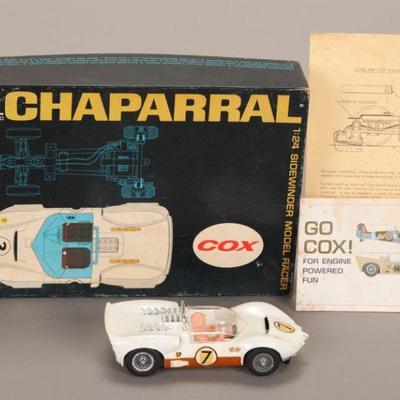 Sale Photo Thumbnail #361: Cox Chaparral sidewinder large scale slot car w/ box