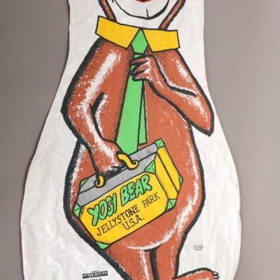 Yogi Bear inflatible Punch-o Coleco