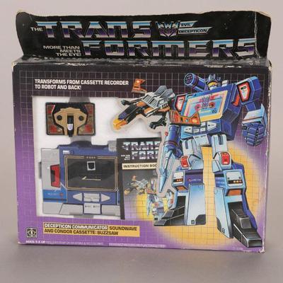 G1 Transformers Soundwave w/ box