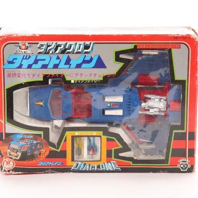 Diaclone Diatrain Japanese transforming robot
