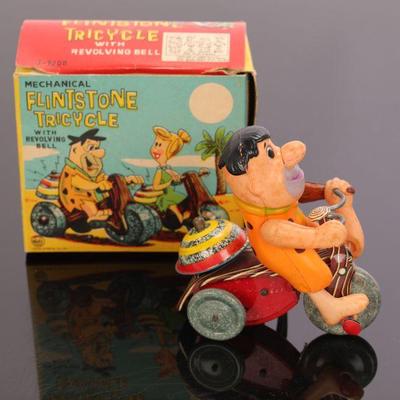 Marx Flintstone Tricycle w/ box