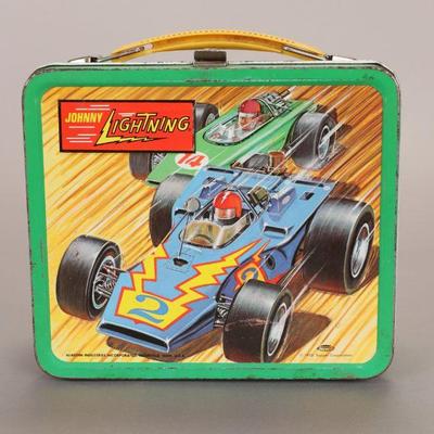 Johnny Lightning metal lunch box