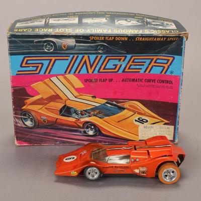 Stinger large scale slot car w. box