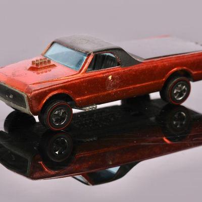 vintage red line Hot Wheels car