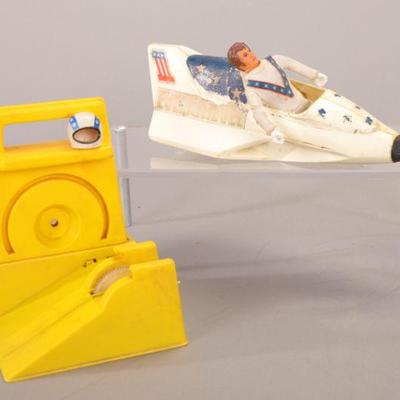 Evel Knievel sky canyon stunt set