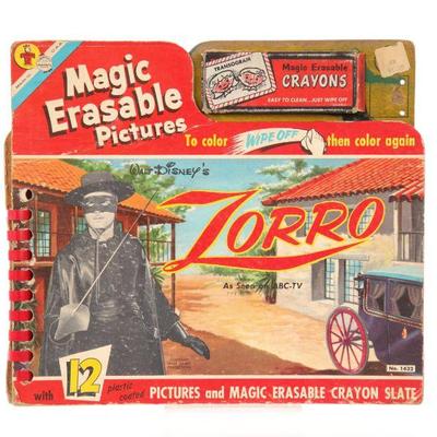 Sale Photo Thumbnail #279: Zorro Magic Erasable Pictures