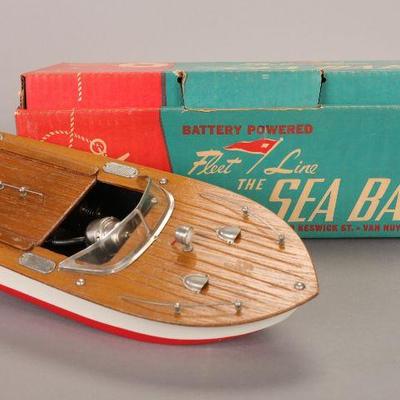 Fleet Line Sea Babe power boat