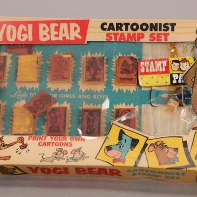Yogi Bear cartoon stamp set