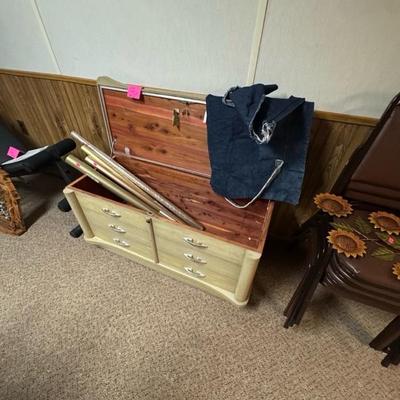 cedar lined chest